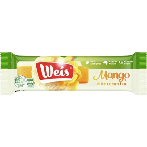 Weis Mango Ice Cream Bar