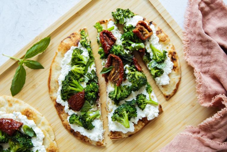 broccoli naan