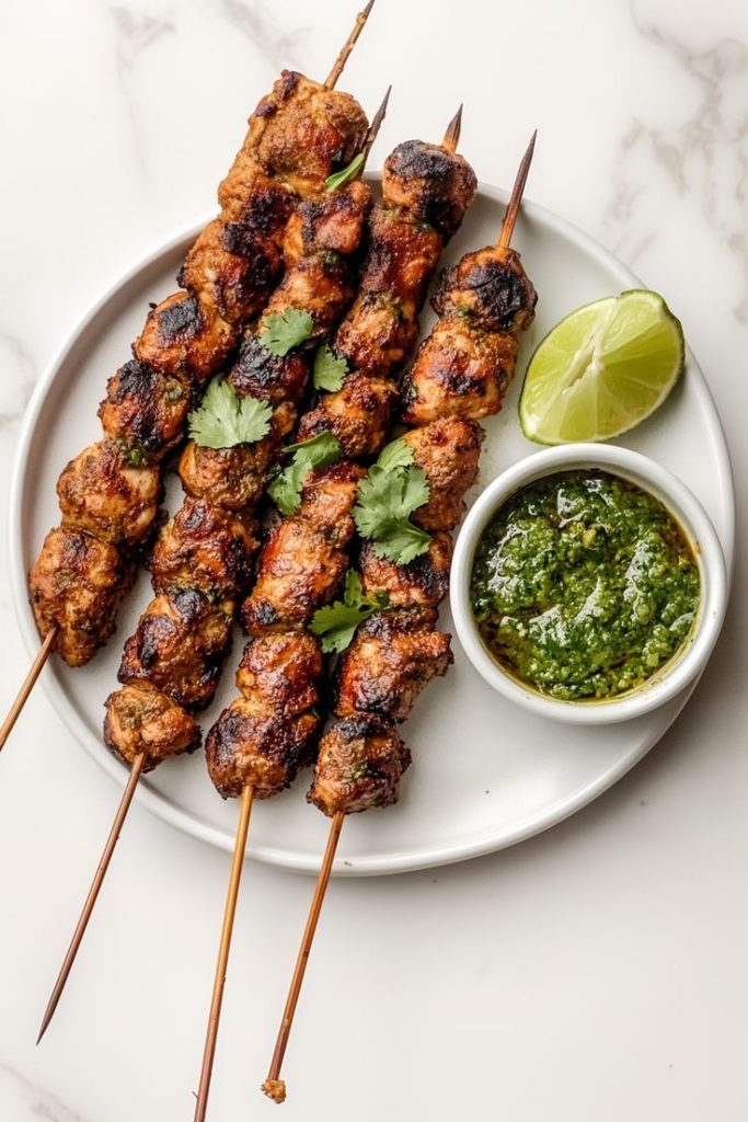 chicken kebabs
