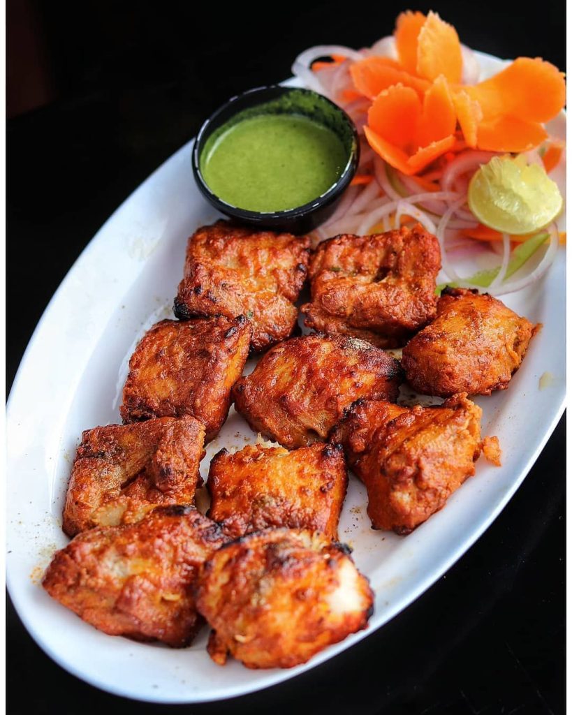 fish tikka masala dry