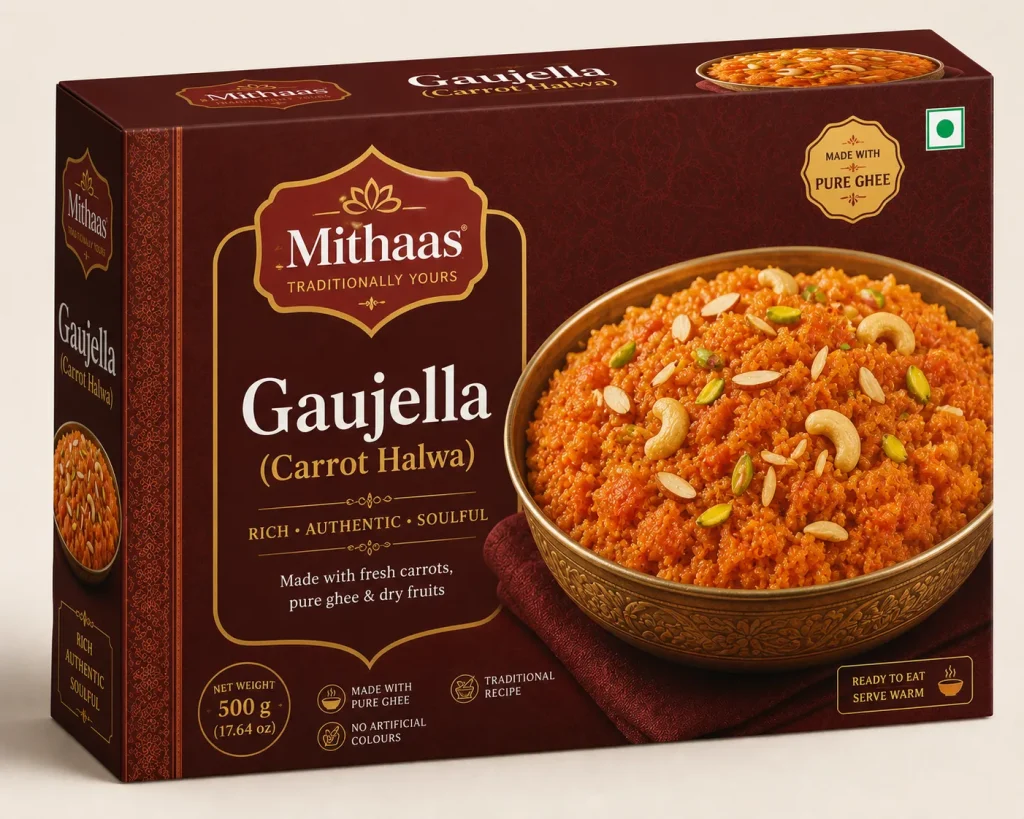 gaujella (carrot halwa)