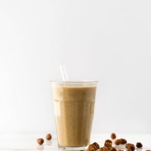 hazelnut milk shake