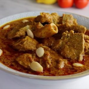 lamb or beef badami curry