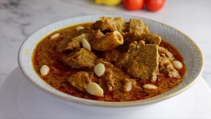 lamb or beef badami curry