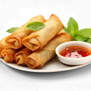 noodle spring rolls