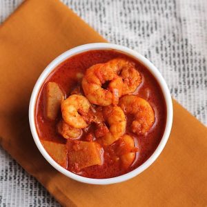 prawn vindaloo hot spicy curry
