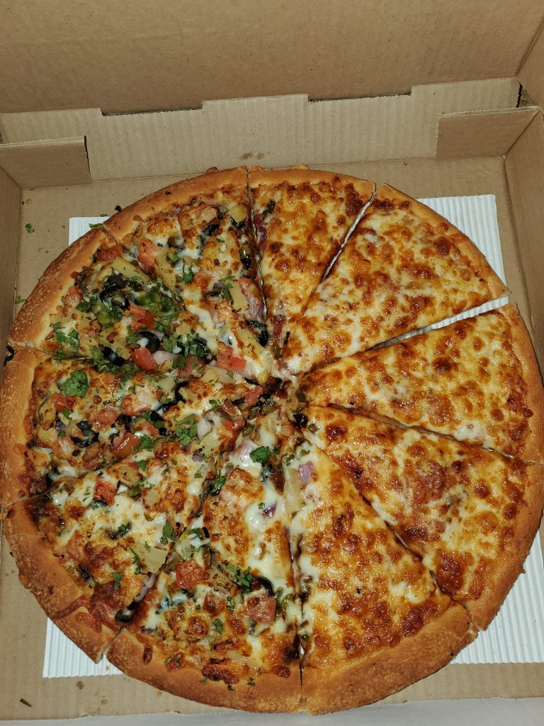 pundbi vege pizza