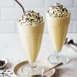 white chocolate milkshake