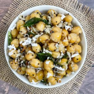 while chickpea