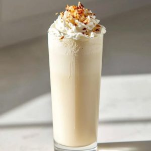 white chocolate milkshake